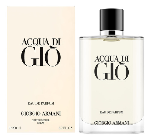 Perfume masculino Acqua Di Gio Homme Edp 200 ml 3C