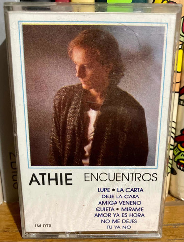 Cassette Musica Oscar Athie - Encuentros. Original Vintage