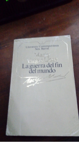 Libro  La Guerra Del Fin Del Mundo  Seix Barral