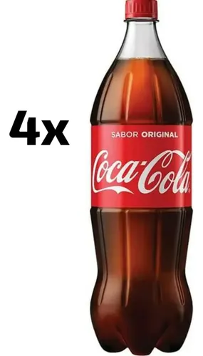 4x Coca-cola Pet 1 Litro Sabor Original | Parcelamento sem juros