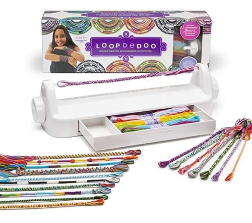 Loopdedoo - Spinning Telar Pulsera De La Amistad Maker - Kit