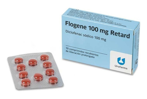 Flogene Retard 100mg - 10 Comprimidos