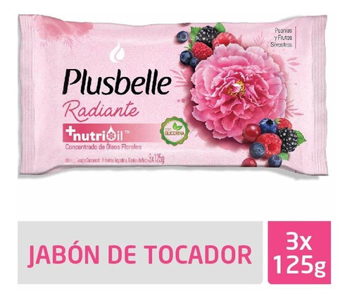 Pack X 27 Unid Jabon Tocador  Radiante 3x125 Gr Plusbelle J