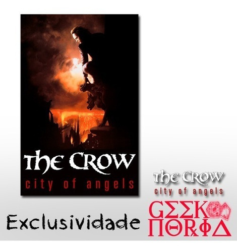 Placa Criativa Decorativa Personalizada O Corvo - The Crow