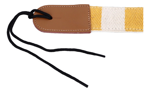 Correa De Ukelele Ajustable Gruesa Para Hombros A Cuadros De