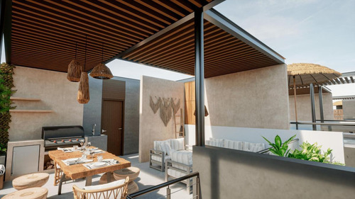 Departamento En Venta En Tulum Con Pungle Pool Privado A 7 Minutos Del Mar