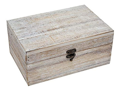 Philip Whitney Caja De Madera Rustica Para Bisuteria - Bla