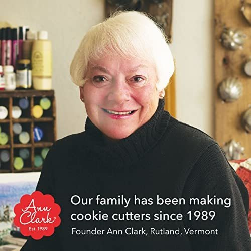 Set 3 Cortadores Galletas Navidad, Usa Ann Clark, Muñeco