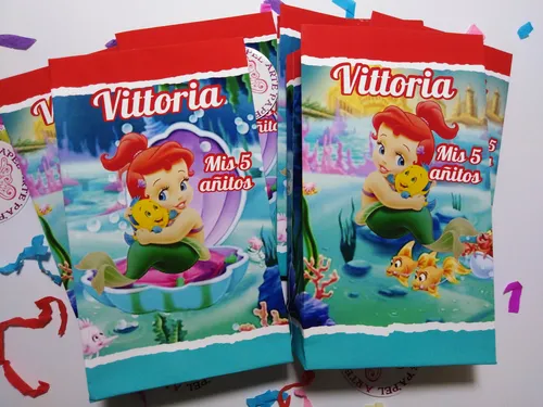 Bolsitas Personalizadas Decoración Arte Papel - 10u