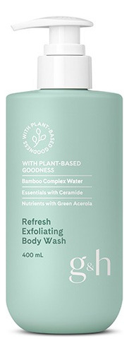 Gel De Baño Exfoliante Refrescante 400ml Bamboo