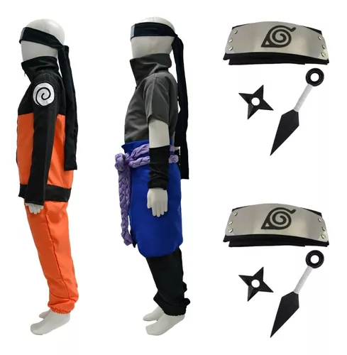 Kunai Naruto Completo Fantasia Naruto + Kit Ninja + Premium