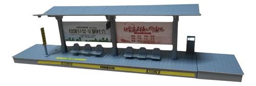 5 Modelo De Estación De Autobuses 1:64, Paisaje, Accesorios