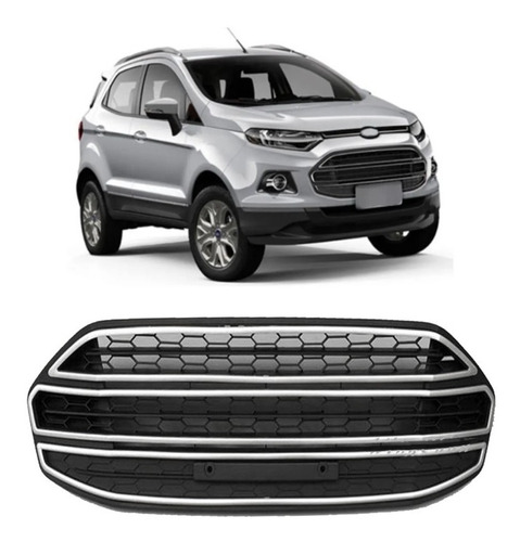 Parrilla Inferior Ford Ecosport Kinetic 2013 Al 2017 Gris C