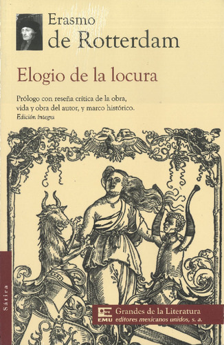 Elogio De La Locura - Erasmo De Rotterdam - Emu