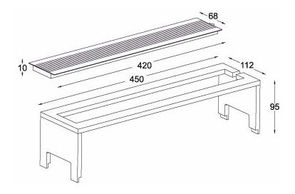 Imagem 3 de 5 de Luminária Led Chihiros E-series E451 45cm 27 W Bivolt