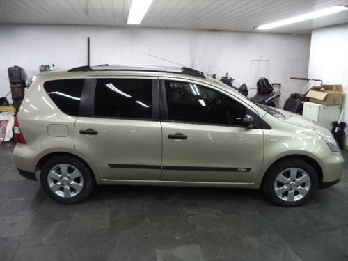 Imagem 6 de 11 de Nissan Livina Sl1.6 16v Flex 5p Completo Abs 2010 Dourado