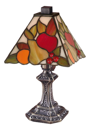 Dale Tiffany Tafruit Mini Tiffany Lámpara De Mesa Decorativa