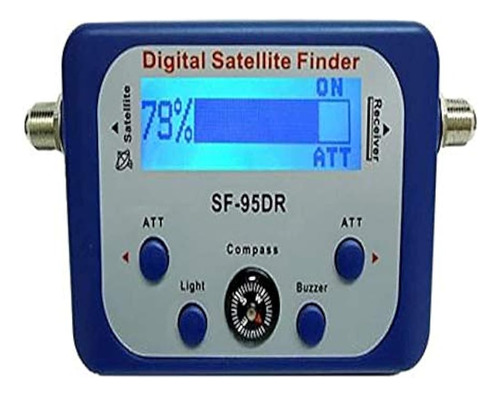 Agptek Bueno Para Campistas Metro De Señal De Satelite Dig