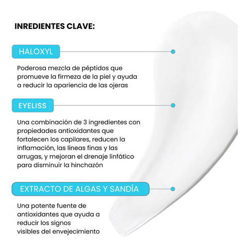 Dark Circle Eye Cream Timeless - Crema Antiedad Para Ojeras Y Bolsas - Con Haloxyl, Eyeliss Y Algas - Aclara E Ilumina - Mejora Elasticidad Y Reduce Arrugas - Cruelty Free