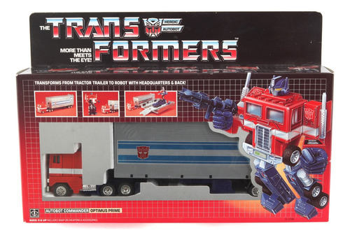 Transformers Autobots Optimus Prime Generación 1 K.o.