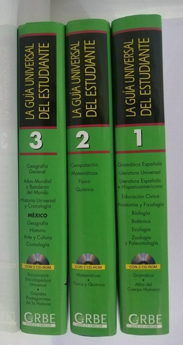 Guía Del Estudiante Secundaria Y Preparatoria 3 Vol Y 6 Cd.