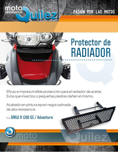Imagen 1 de 4 de Protector De Radiador - R 1200 Gs / Adv 2005 - 2013