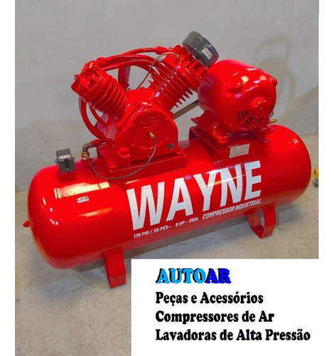 1 Volante Polia P/ Compressor Wayne W 700 / W 720 - 20 Pes