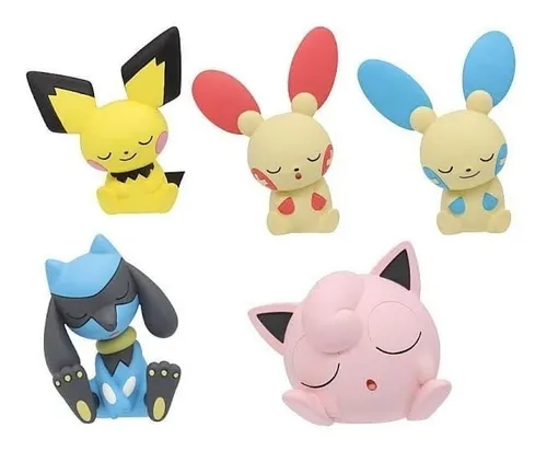 comprar Pokemon Katazun Takara Tomy Arts Riolu Pikachu Jigglypuff