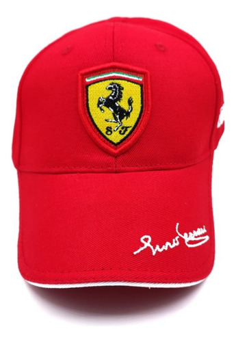 Gorra Ferrari Bordada Calidad Premium