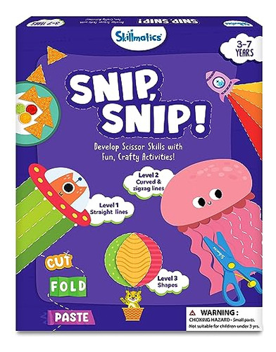 Art & Craft Activity Kit - Snip, Snip, Practice Scissor...