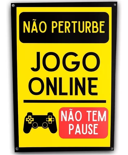 Jogo Online Não Tem Pausa