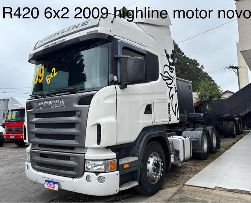 Scania R420 6x2 2009 Highline Manub Caminhões