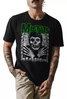 Polo Personalizado Banda Horror Punk Misfits 001