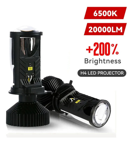 Faro Led Para Coche Y6d H4 2 Piezas 6500k
