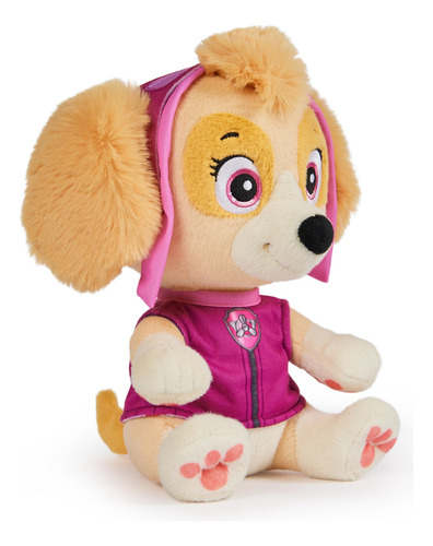 Peluche Con Sonido De Skye 25 Cm Atuendo Reversible Niños