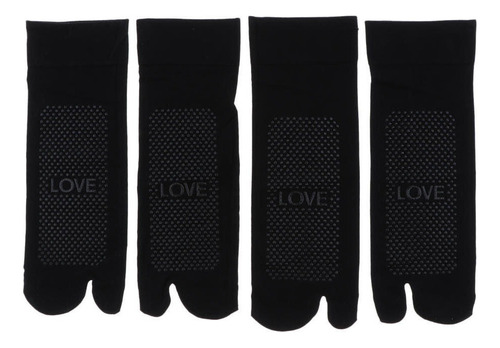 2pair Japón Tabi Calcetines Split 2 Dedo Sandalias Zapatilla