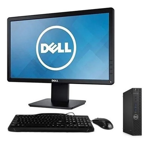 Imagem 1 de 9 de Cpu + Monitor Dell Pc 3040 Mini Core I3 6ger 4gb 120gb Ssd
