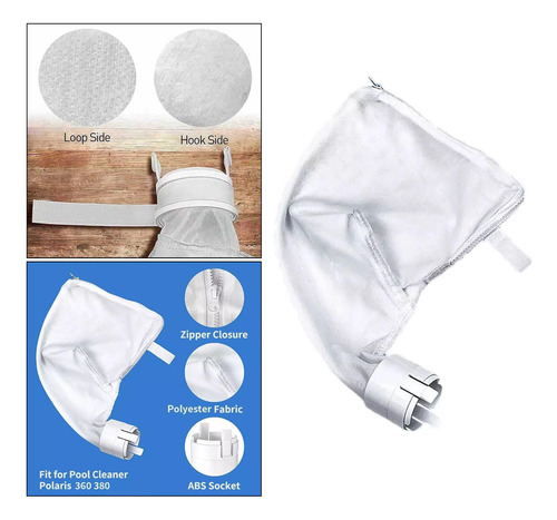 3 Bolsas De Limpieza De Piscina De Malla, Reemplazo De