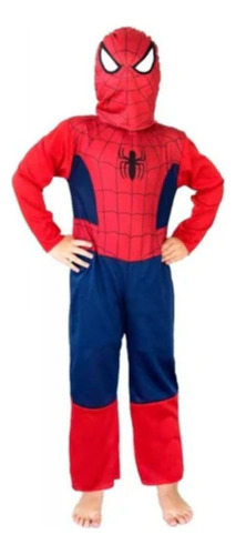 Disfraz Spiderman Economico Talles 3 A 8 Años New Toys