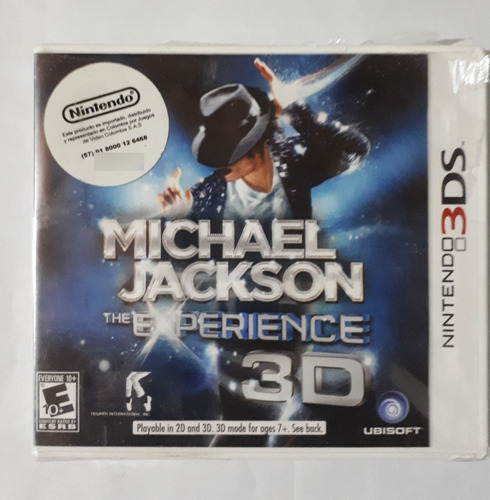 Michael Jackson Nintendo 3ds Sellado