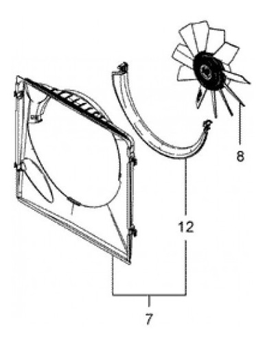 Imagem 2 de 2 de Conjunto Embreagem Viscosa Ranger Mt Torq 2.2l Duratorq 3.2