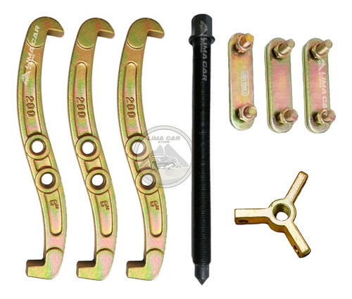Extractor De Rodajes Y Poleas 3 Garras 8 PuLG Uyustools
