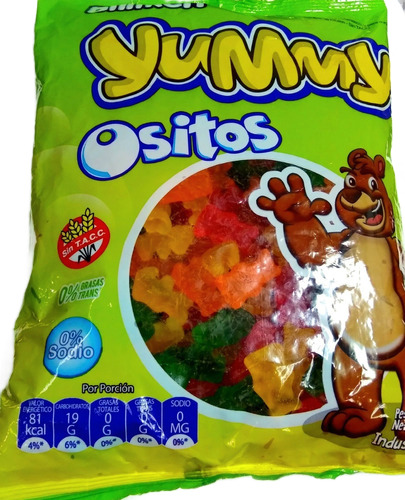 Gomitas Yummy Ositos X 500 Grs