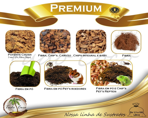 Substrato Terrario Chão De Floresta 12l Premium - Tudococo