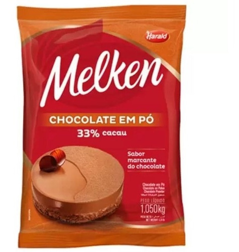 Chocolate Em Po 33% 1,05 Kg Melken Harald