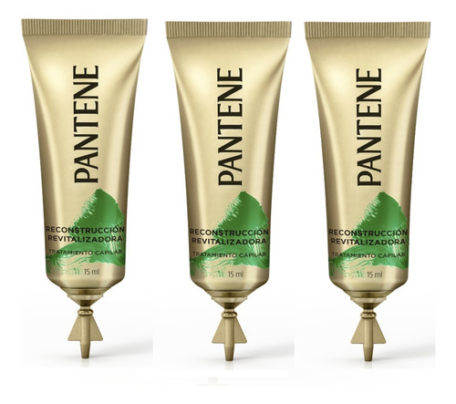 2 Pack Ampolletas Y Crema Cabello Procesado Y Dañado Pantene