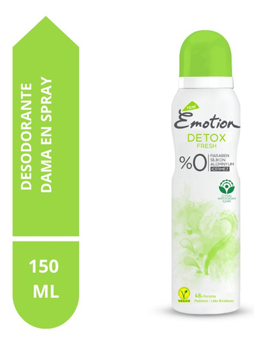 Emotion Desodorante En Spray Dama Frescura  150 Ml