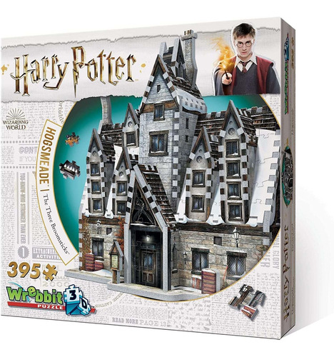 Wrebbit 3d - Harry Potter Hogsmeade Los Tres Escobas 3d Romp