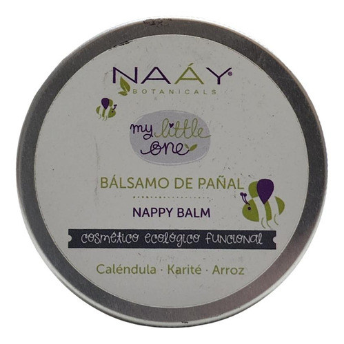 Naay Crema Bálsamo De Pañal Bebés Cicatrizante Regenerante 