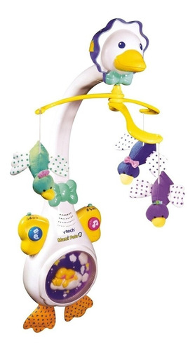 Vtech,movil Cunero Bebe Sensor De Llanto Mama Pata Original